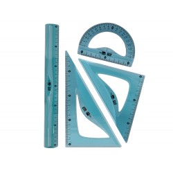 JUEGO ESCUADRA 20 CM...
