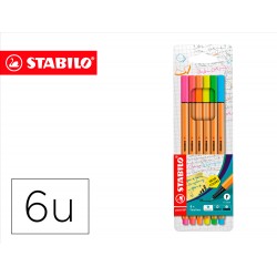 ROTULADOR FIBRA STABILO...