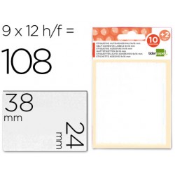 ETIQUETAS LIDERPAPEL SOBRE...