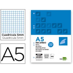 RECAMBIO LIDERPAPEL A5 100...