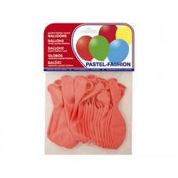 GLOBOS PASTEL ROSA BOLSA DE...