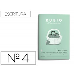 CUADERNO RUBIO CALIGRAFIA N¦ 4