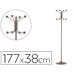 PERCHERO METALICO 606 GRIS...