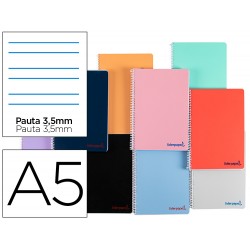CUADERNO ESPIRAL TAPA DE...