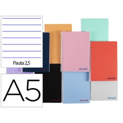 CUADERNO ESPIRAL TAPA DE...