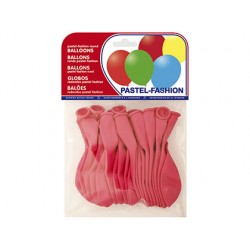 GLOBOS PASTEL FUCSIA BOLSA...