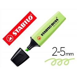MARCADOR FLUOR STABILO BOSS...