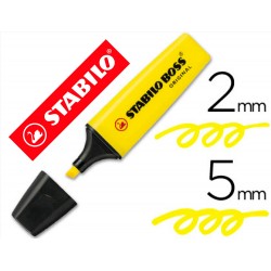 MARCADOR FLUOR STABILO BOSS...